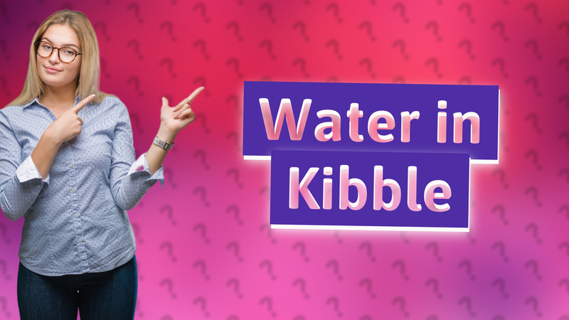 Water in Kibble