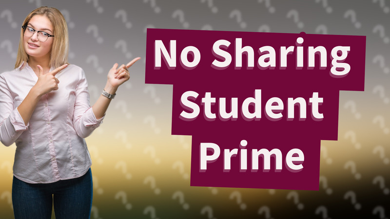 No Sharing Student Prime