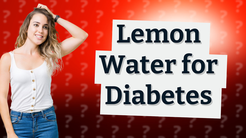Lemon Water for Diabetes