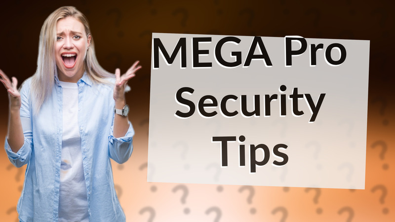 MEGA Pro Security Tips