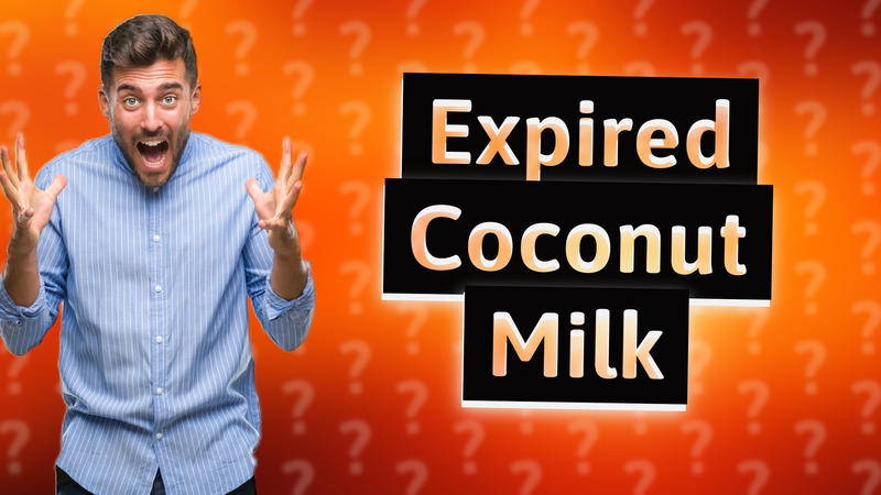Expired Coconut Milk