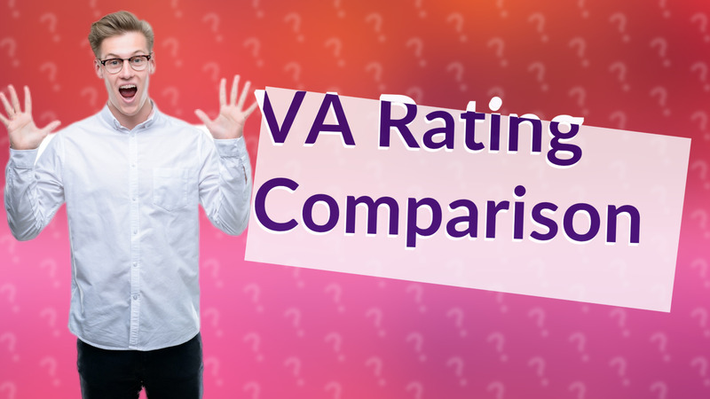 VA Rating Comparison