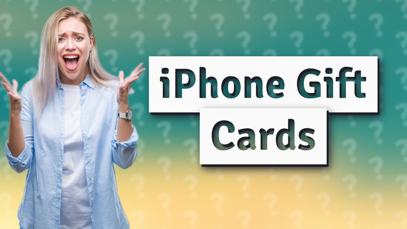iPhone Gift Cards