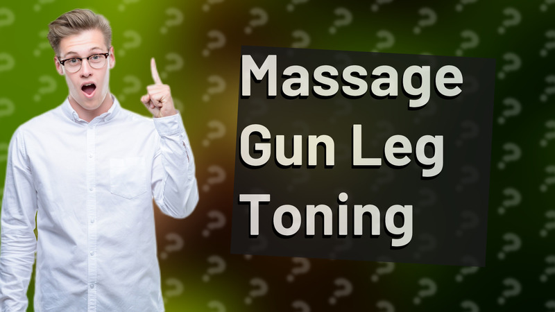 Massage Gun Leg Toning