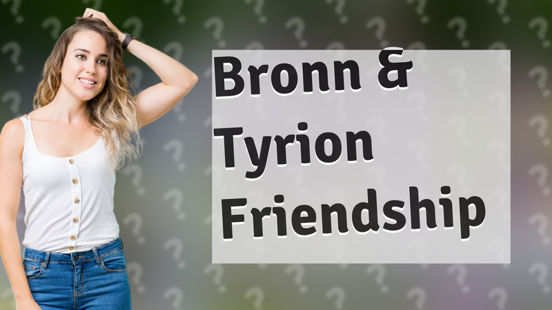 Bronn & Tyrion Friendship