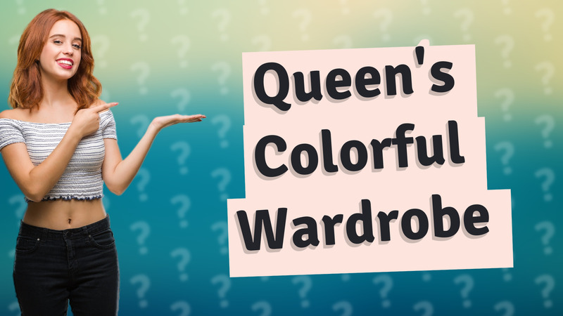 Queen's Colorful Wardrobe