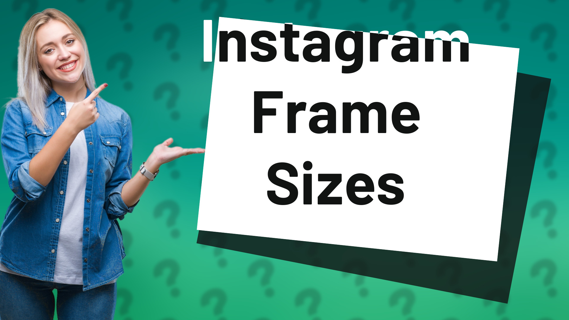 Instagram Frame Sizes