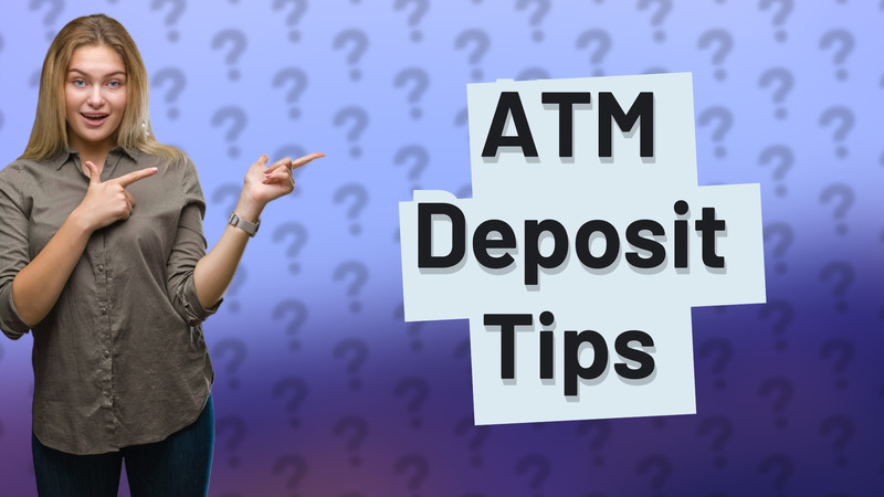 ATM Deposit Tips