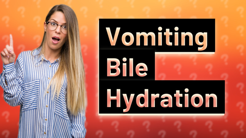 Vomiting Bile Hydration