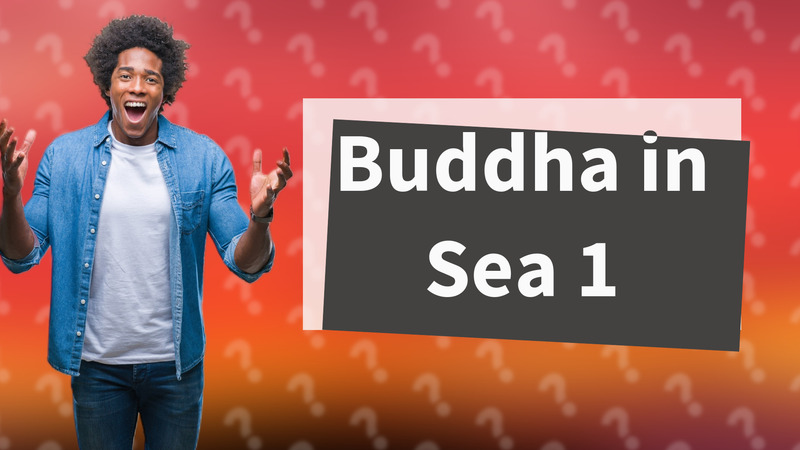 Buddha in Sea 1