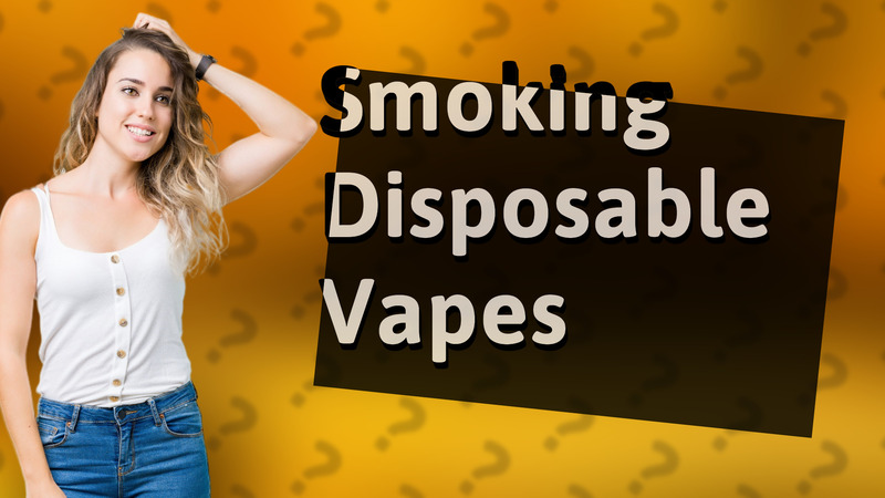 Smoking Disposable Vapes