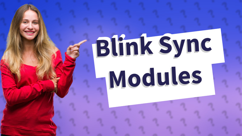 Blink Sync Modules