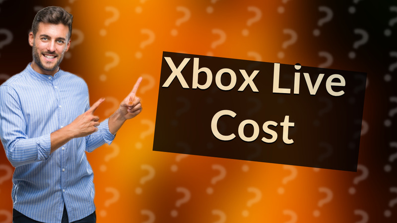 Xbox Live Cost