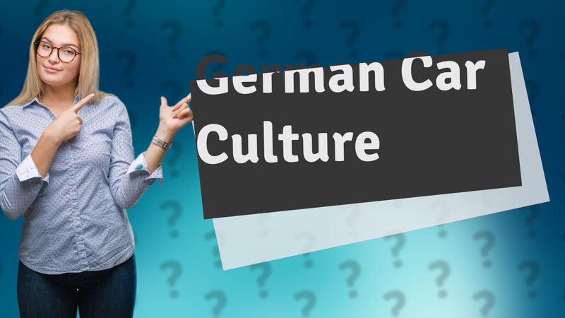 German Car Culture