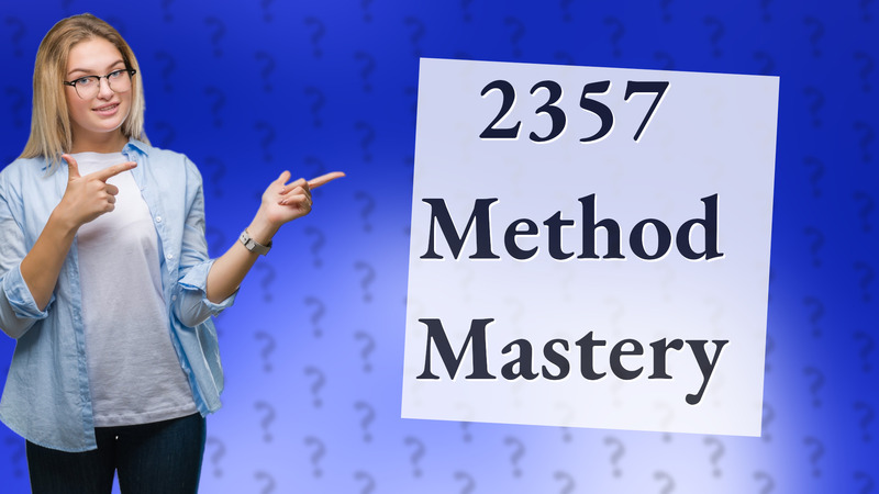 2357 Method Mastery