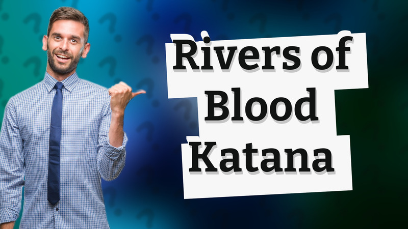 Rivers of Blood Katana