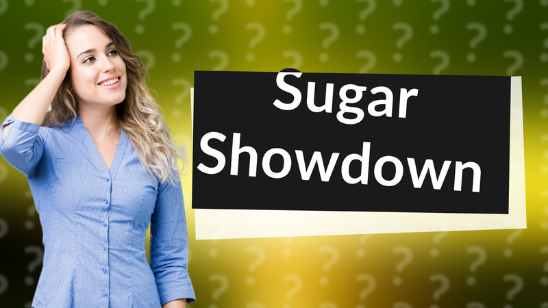 Sugar Showdown
