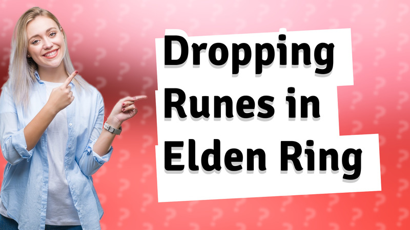 Dropping Runes in Elden Ring