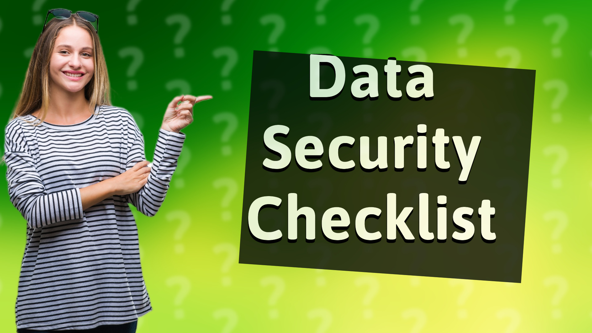Data Security Checklist