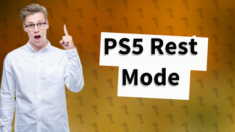 PS5 Rest Mode