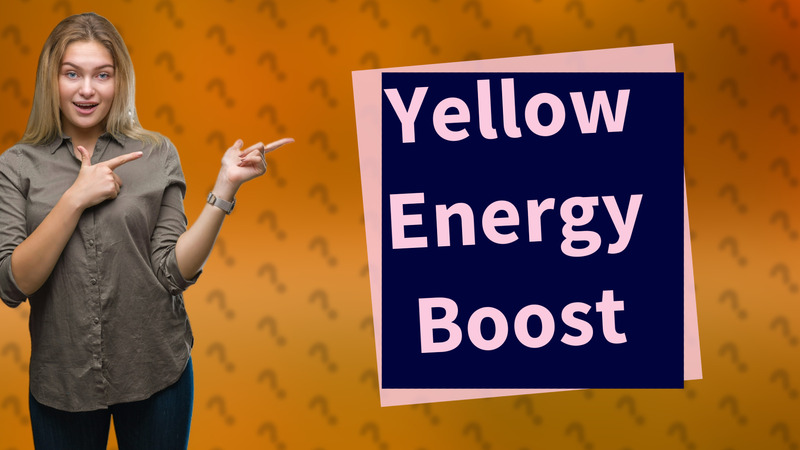 Yellow Energy Boost