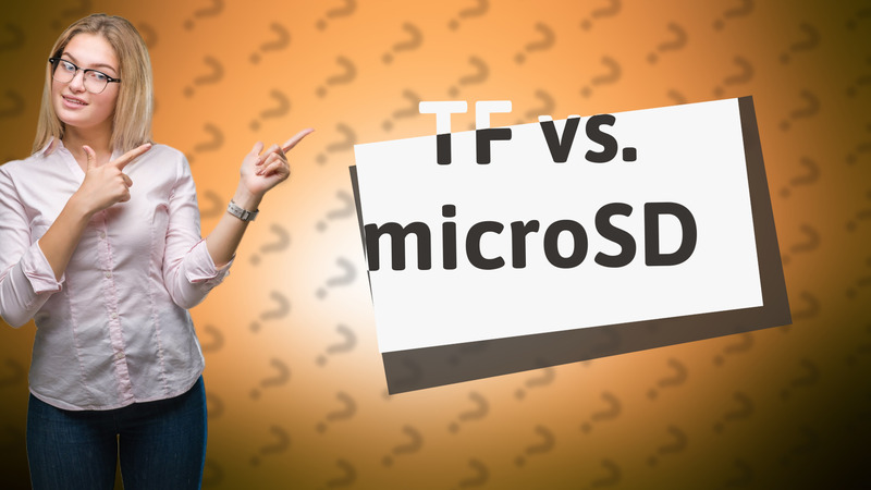 TF vs. microSD