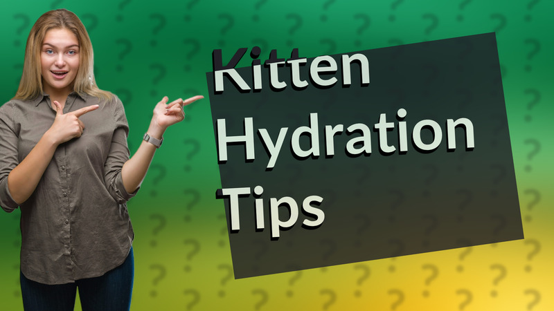 Kitten Hydration Tips