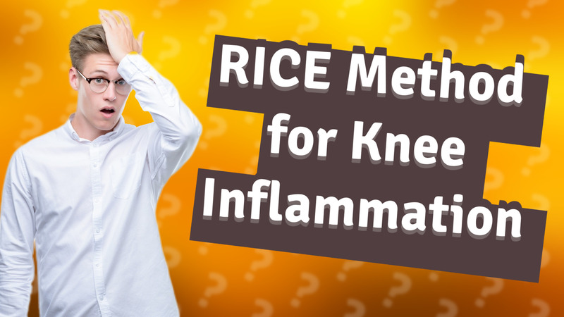 RICE Method for Knee Inflammation
