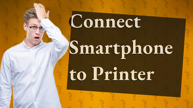 Connect Smartphone to Printer