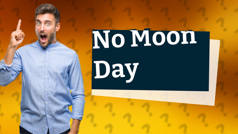 No Moon Day