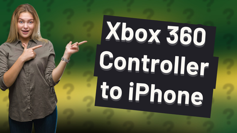 Xbox 360 Controller to iPhone
