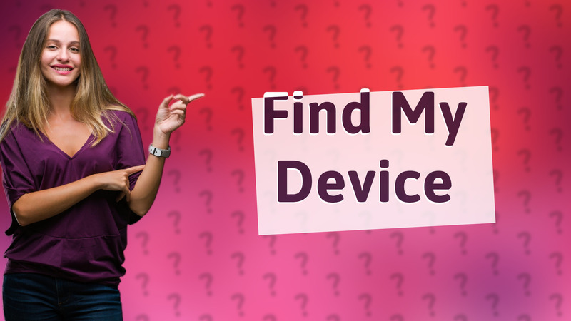 Find My Device