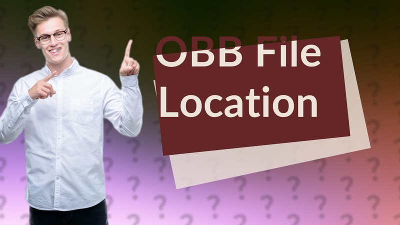 OBB File Location