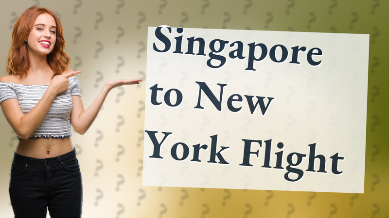 Singapore to New York Flight