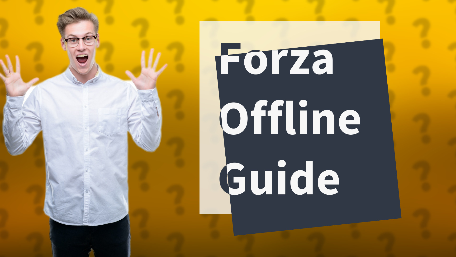 Forza Offline Guide