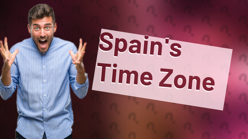 Spain's Time Zone