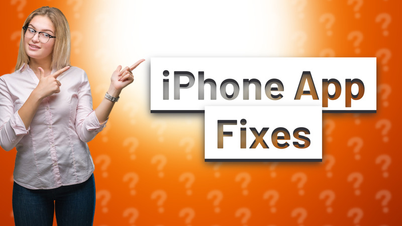 iPhone App Fixes