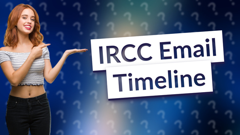 IRCC Email Timeline