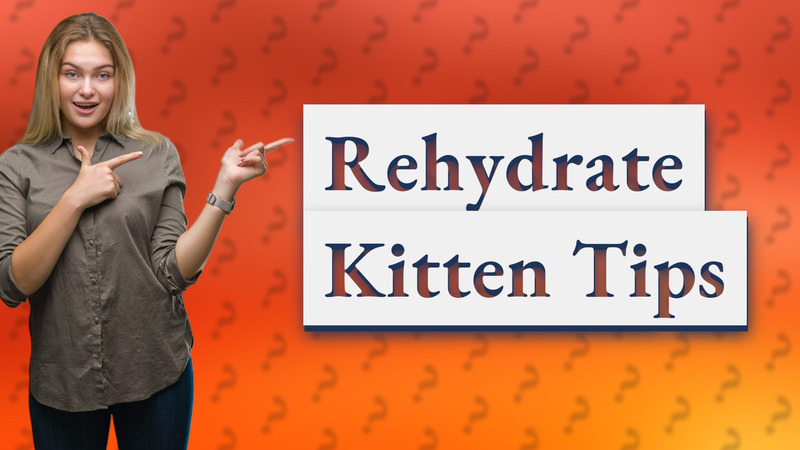 Rehydrate Kitten Tips