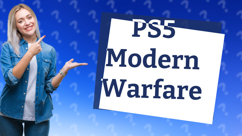 PS5 Modern Warfare