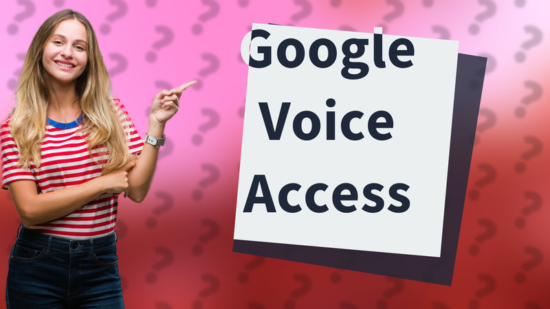 Google Voice Access