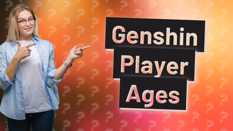 Genshin Player Ages
