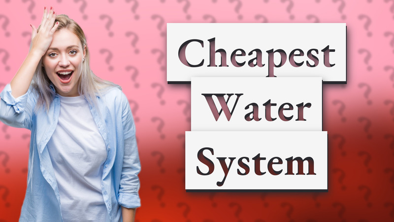 Cheapest Water System