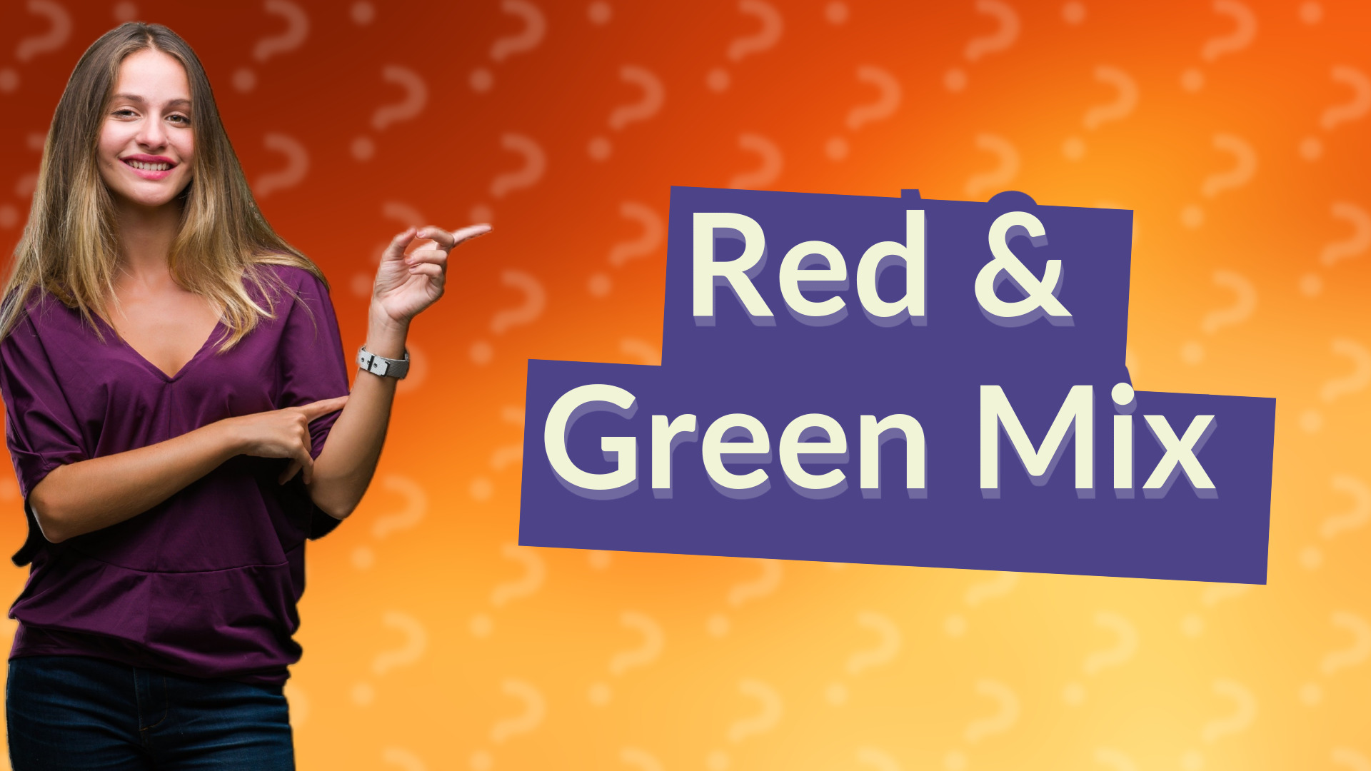 Red & Green Mix