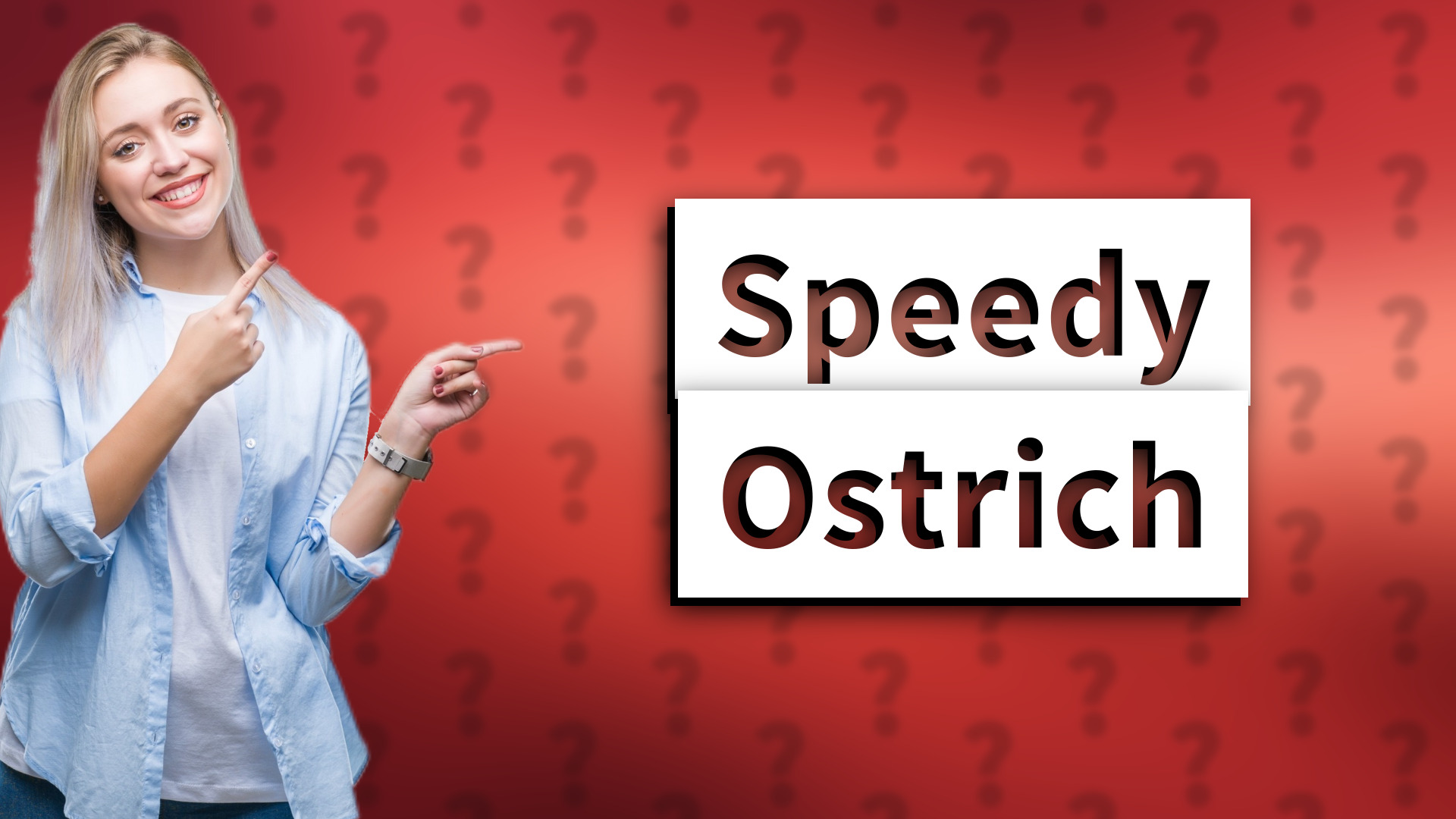 Speedy Ostrich