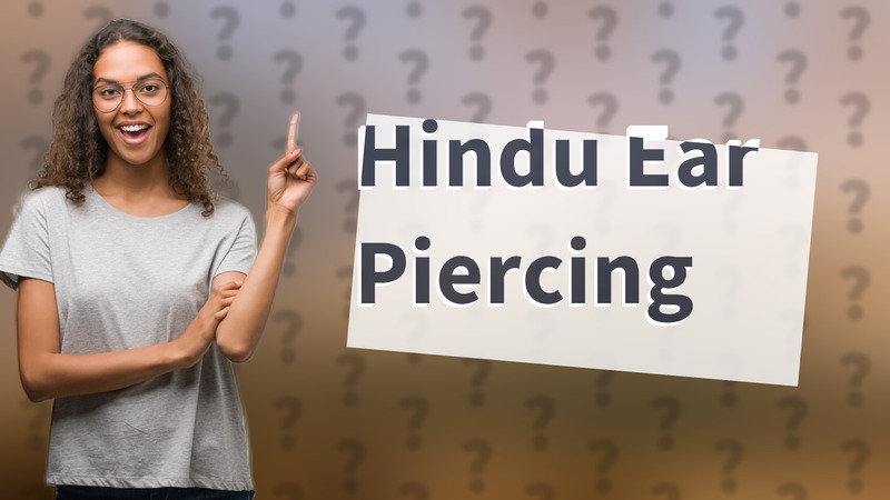 Hindu Ear Piercing