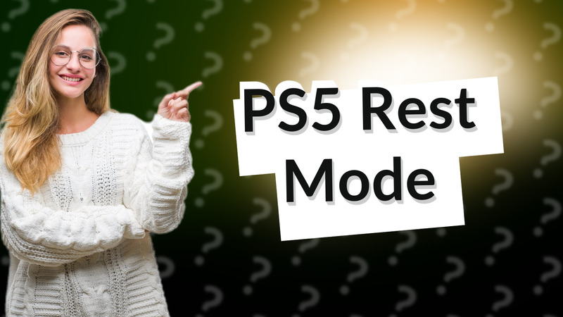 PS5 Rest Mode