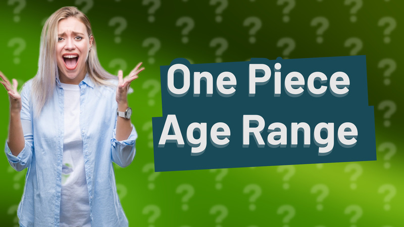 One Piece Age Range