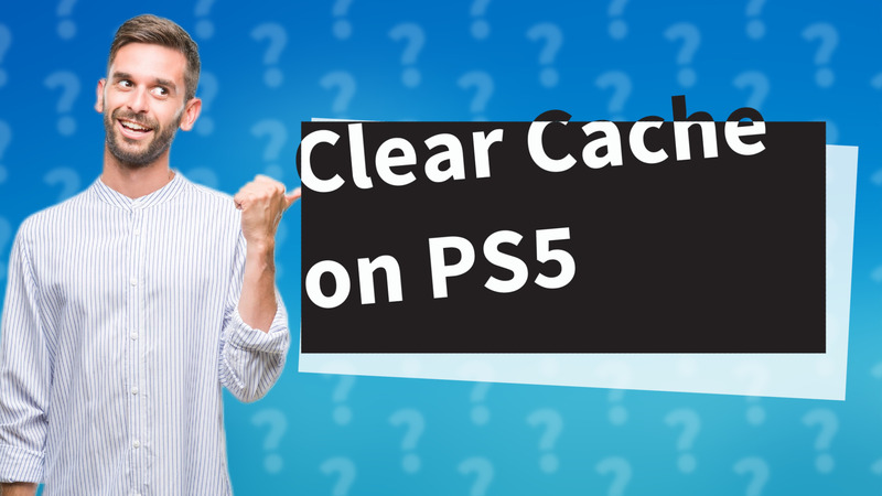Clear Cache on PS5