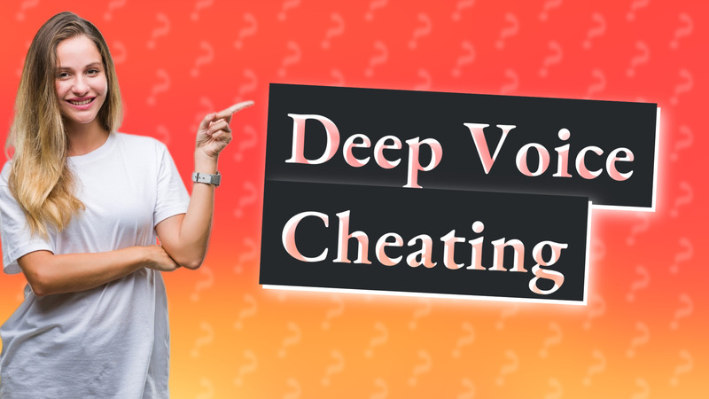 Deep Voice Cheating